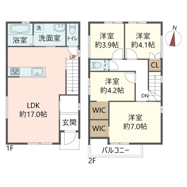 物件の間取り画像
