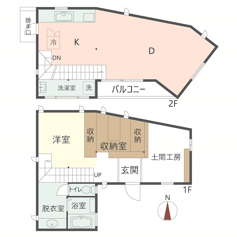 物件の間取り画像
