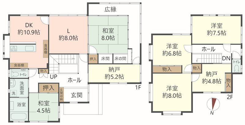 物件の間取り画像