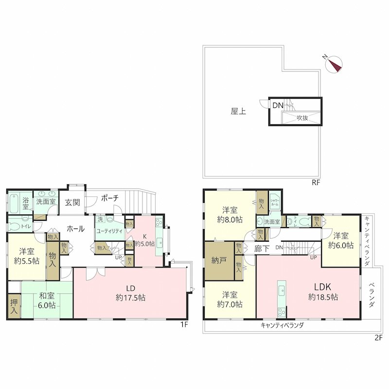 物件の間取り画像