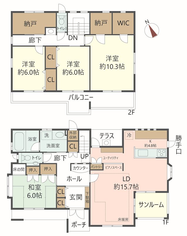 物件の間取り画像