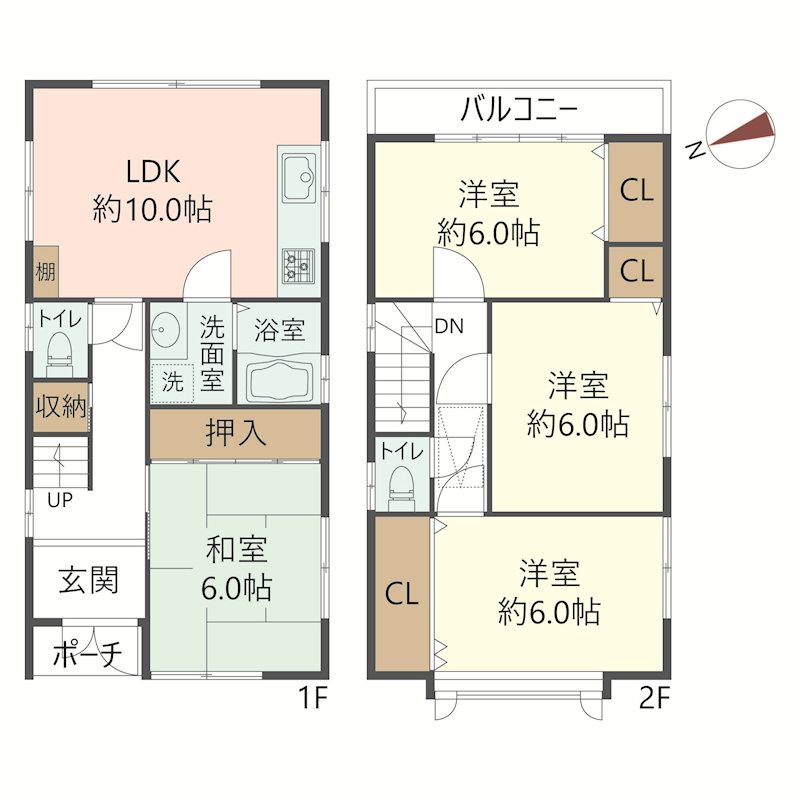 物件の間取り画像
