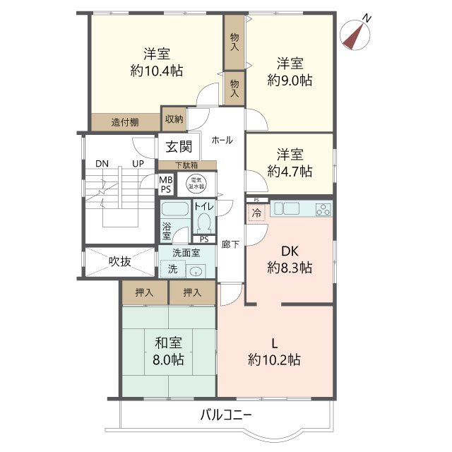 物件の間取り画像