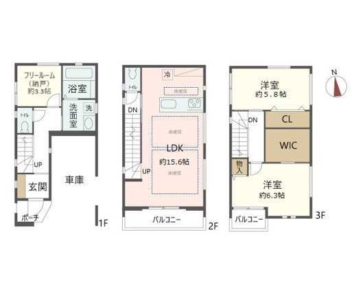 物件の間取り画像