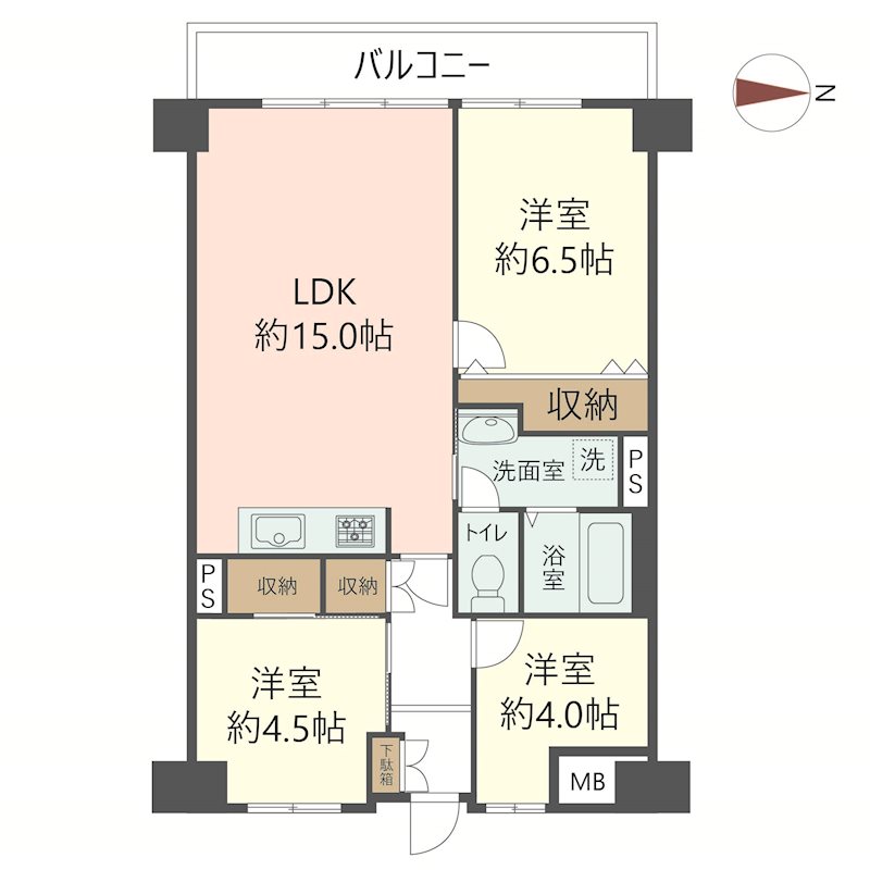 物件の間取り画像