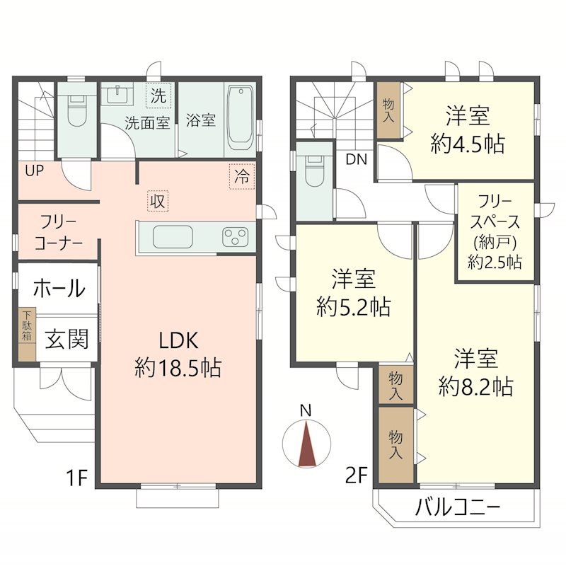 物件の間取り画像