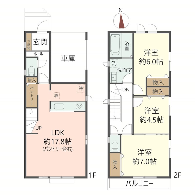 物件の間取り画像