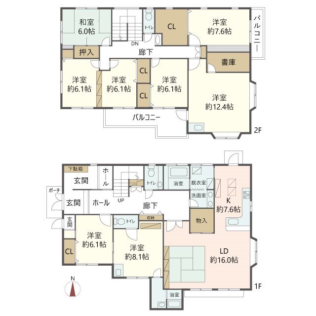 物件の間取り画像