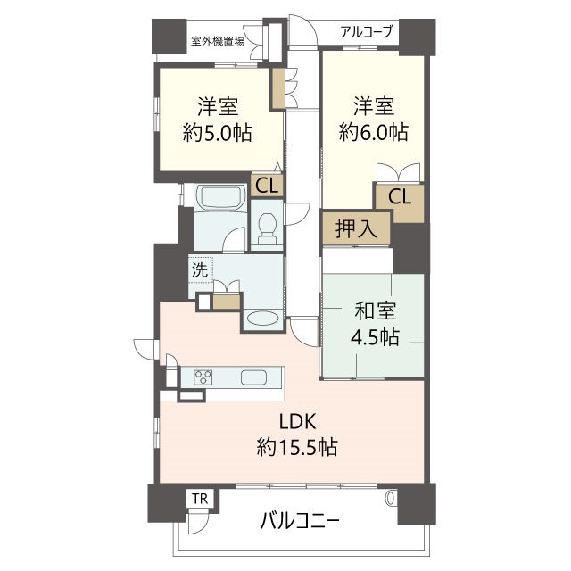 物件の間取り画像