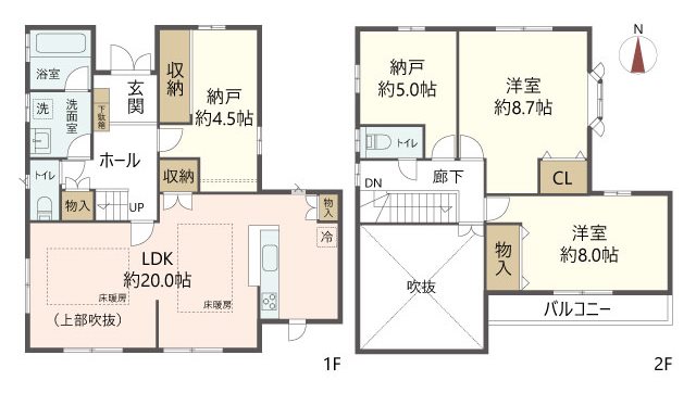 物件の間取り画像