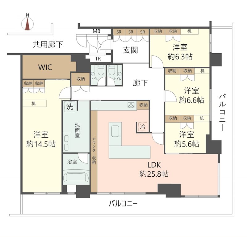 物件の間取り画像