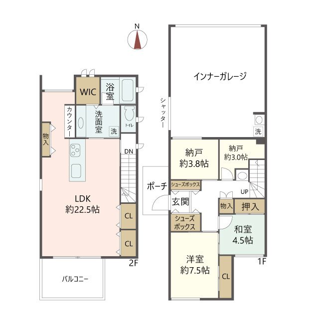 物件の間取り画像