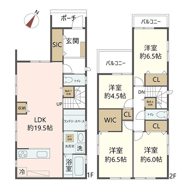 物件の間取り画像
