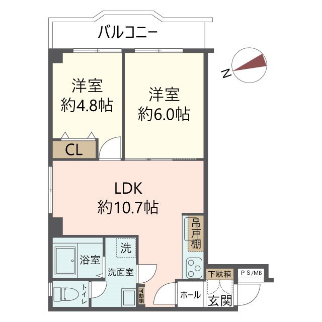 物件の間取り画像