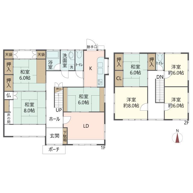 物件の間取り画像