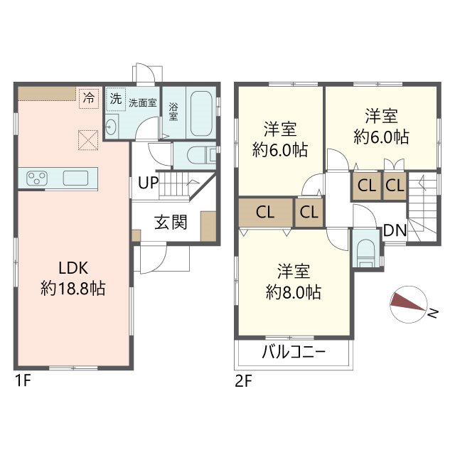 物件の間取り画像