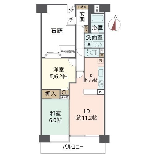 物件の間取り画像