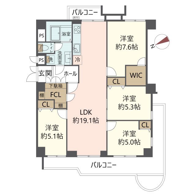 物件の間取り画像