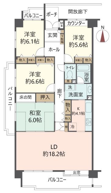 物件の間取り画像