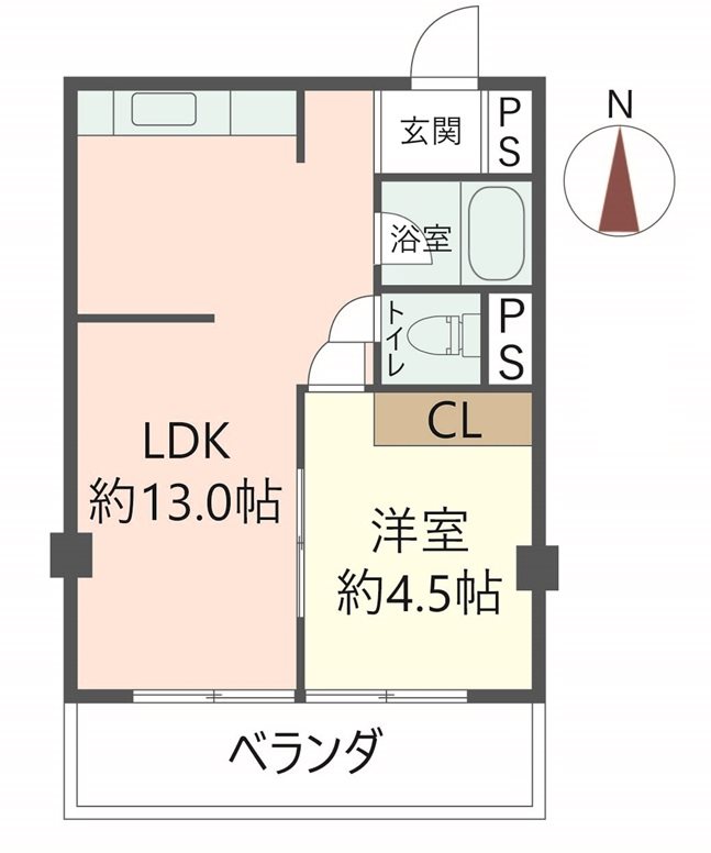 物件の間取り画像