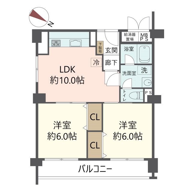 物件の間取り画像