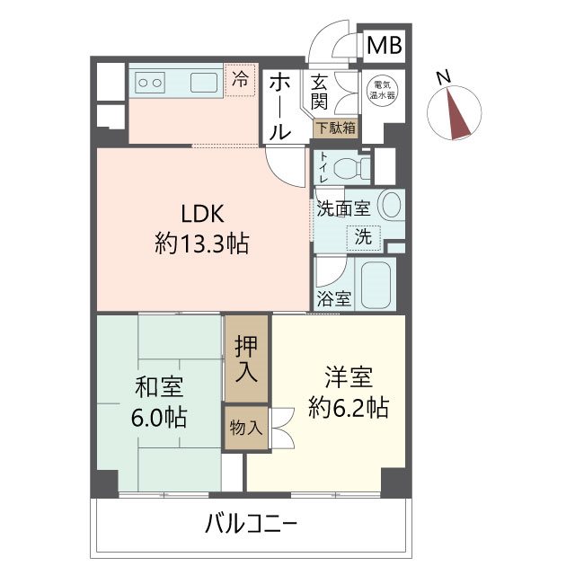 物件の間取り画像