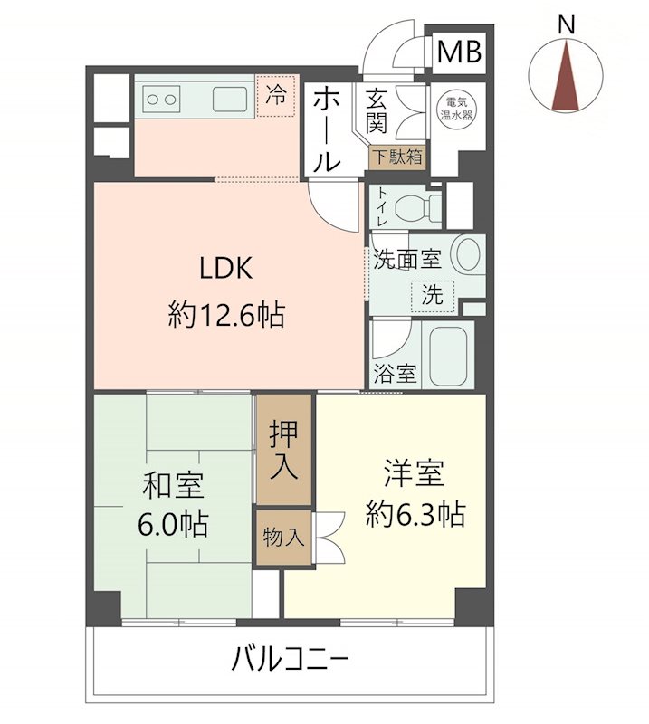 物件の間取り画像