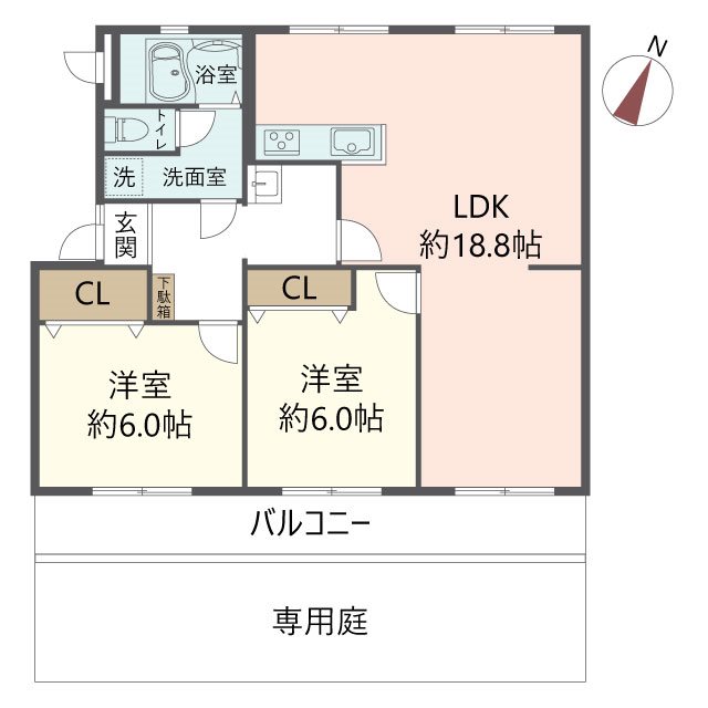 物件の間取り画像