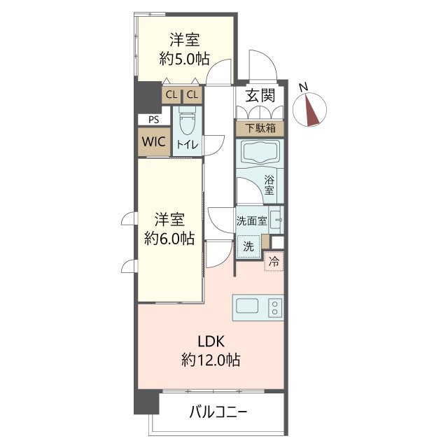 物件の間取り画像