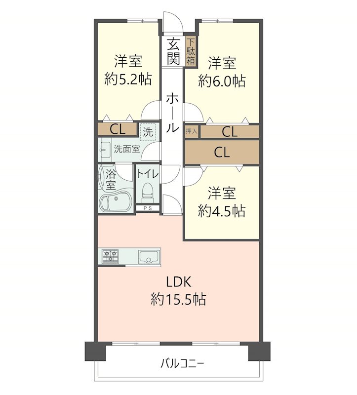 物件の間取り画像