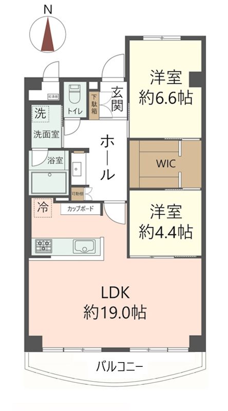 物件の間取り画像