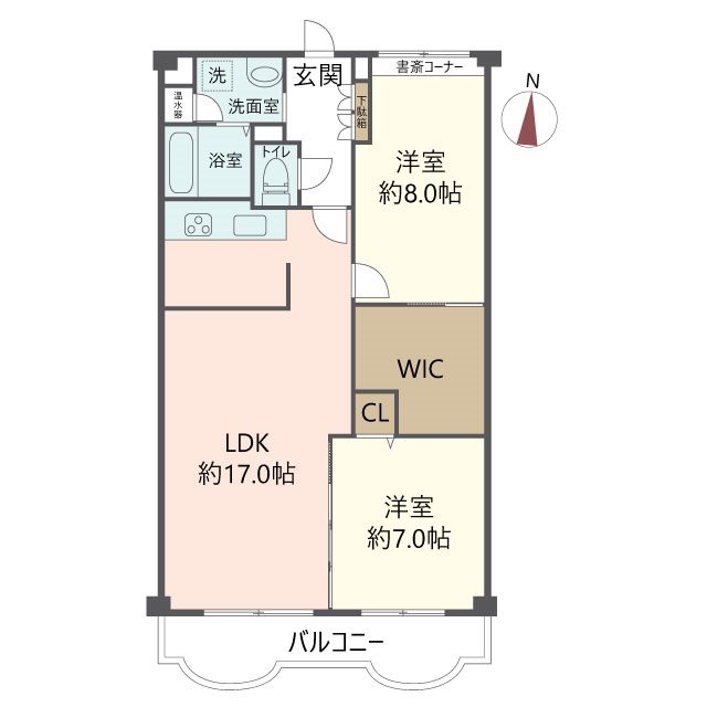 物件の間取り画像