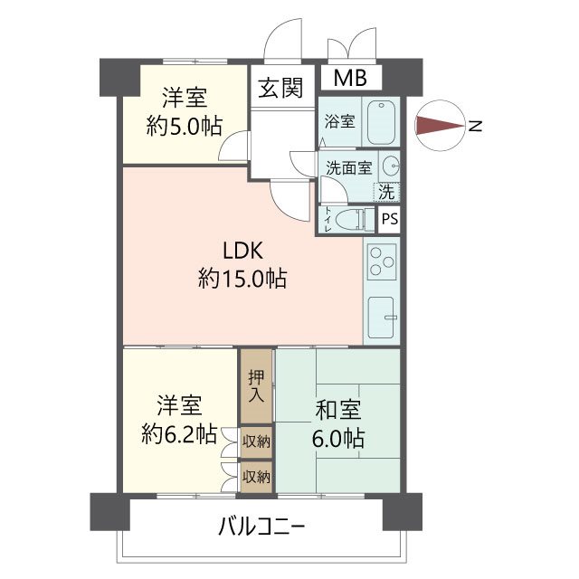 物件の間取り画像