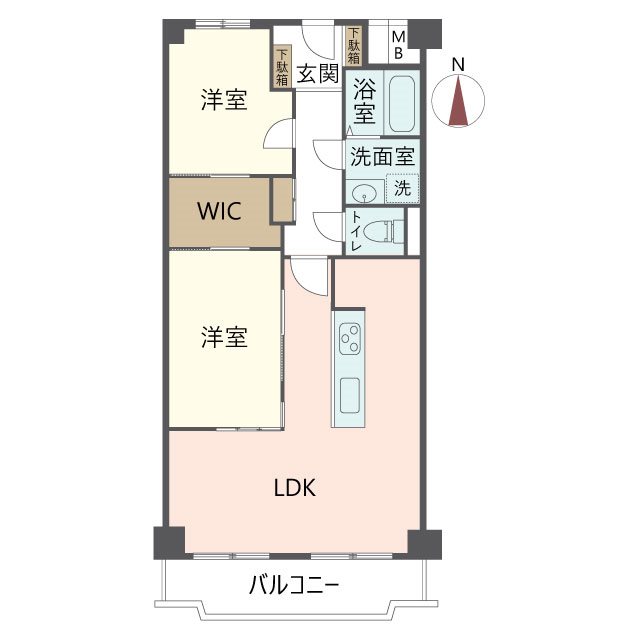 物件の間取り画像