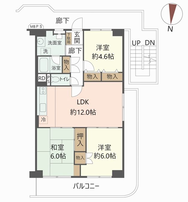 物件の間取り画像