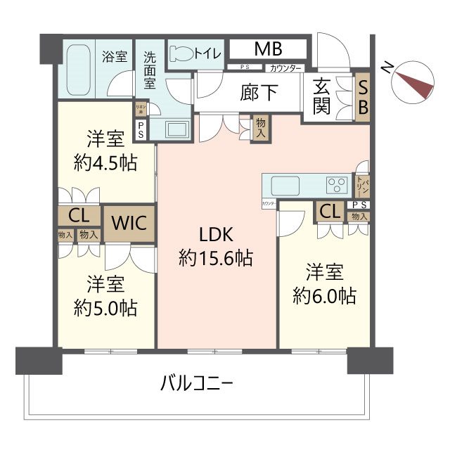 物件の間取り画像