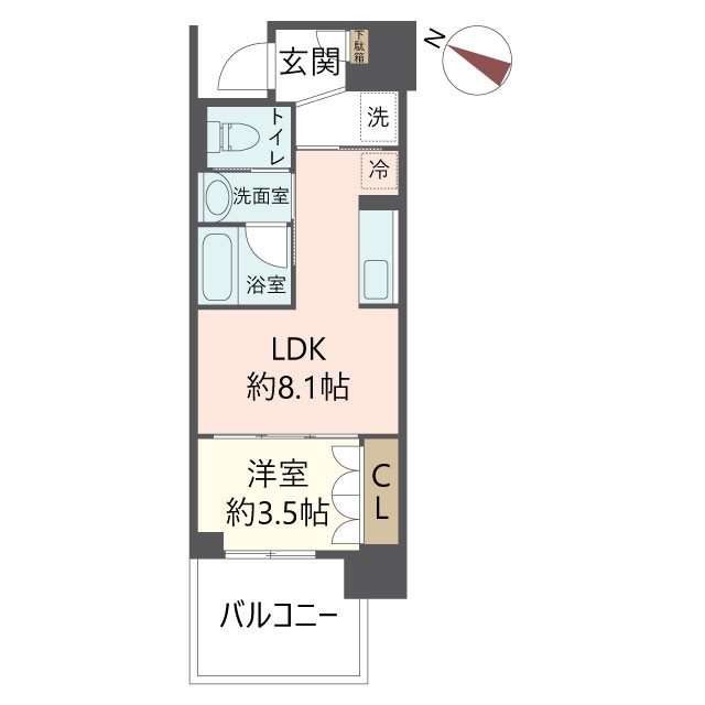 物件の間取り画像