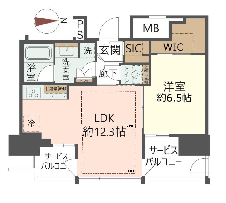 物件の間取り画像