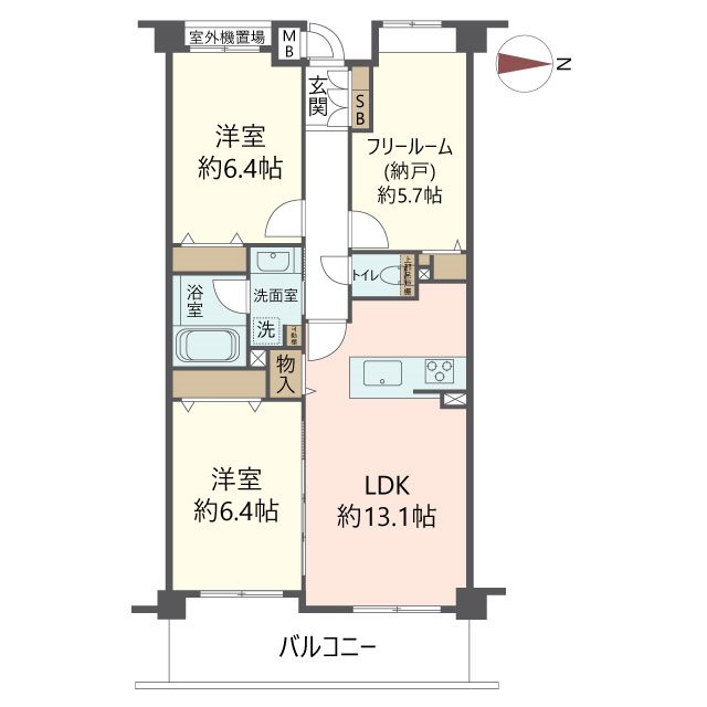 物件の間取り画像