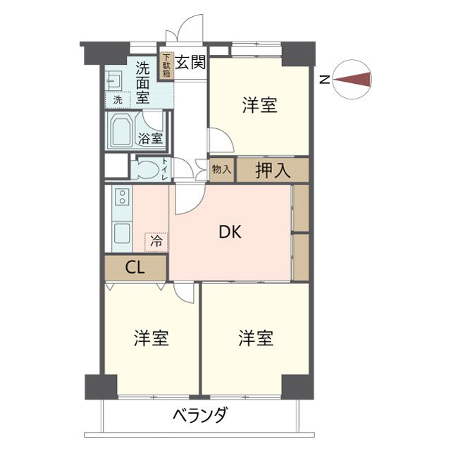 物件の間取り画像