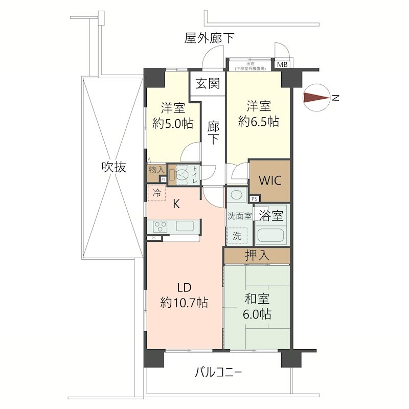 物件の間取り画像