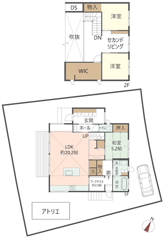 物件の間取り画像