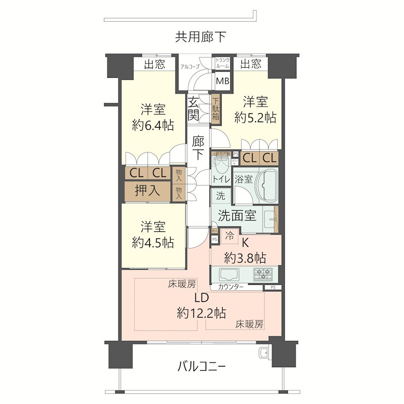 物件の間取り画像