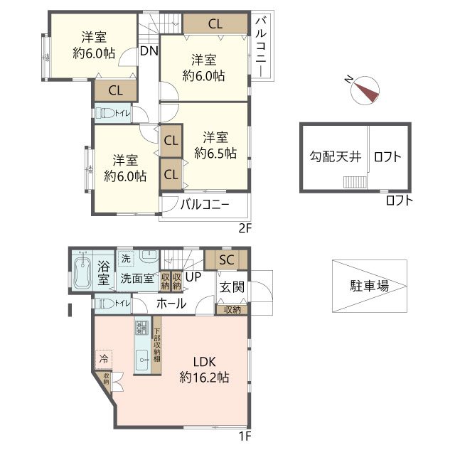 物件の間取り画像