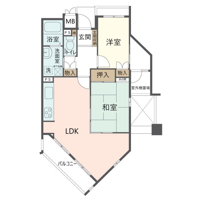 物件の間取り画像