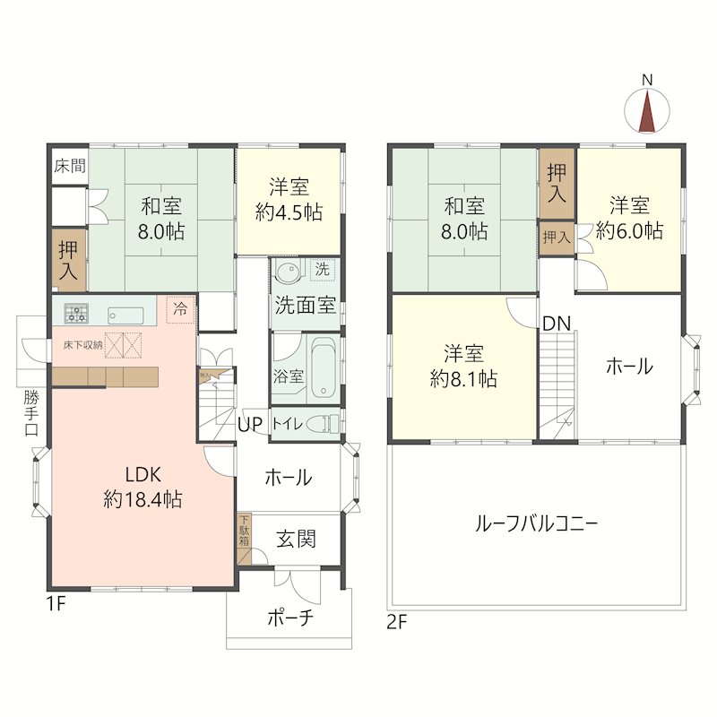 物件の間取り画像