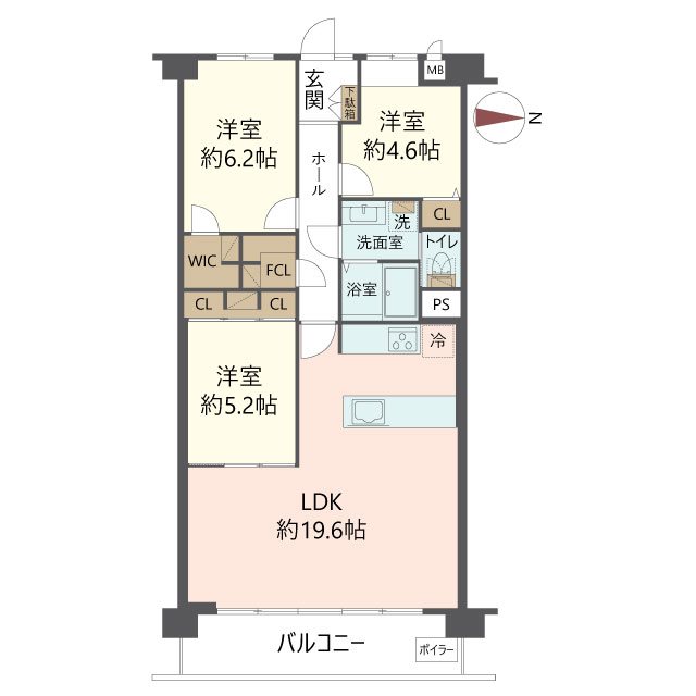 物件の間取り画像