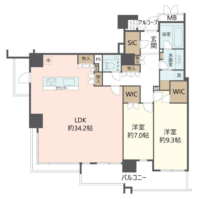 物件の間取り画像