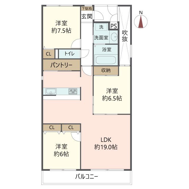 物件の間取り画像