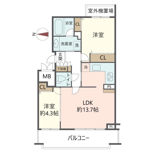 物件の間取り画像